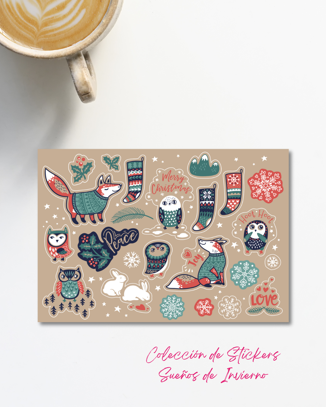 Sticker Sueños de Invierno