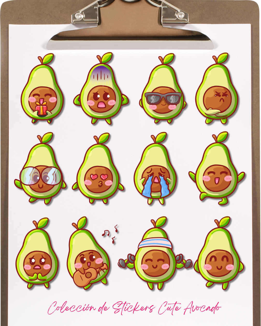 Sticker Cute Emotions