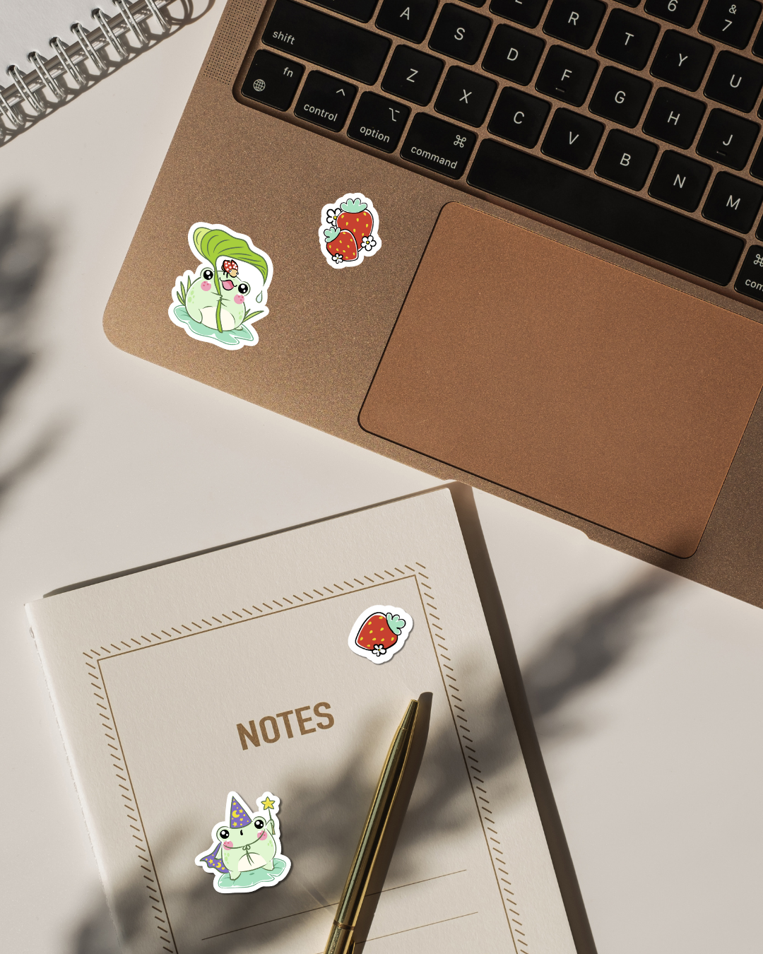 Sticker Cute Frog