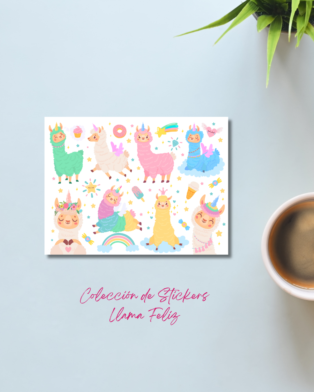 Sticker Pack Llama