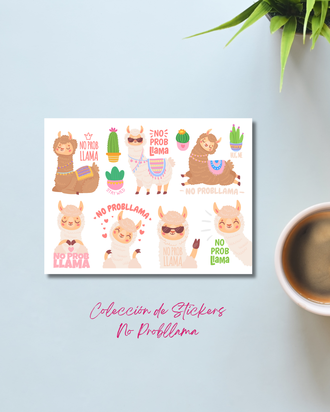 Sticker Pack Llama