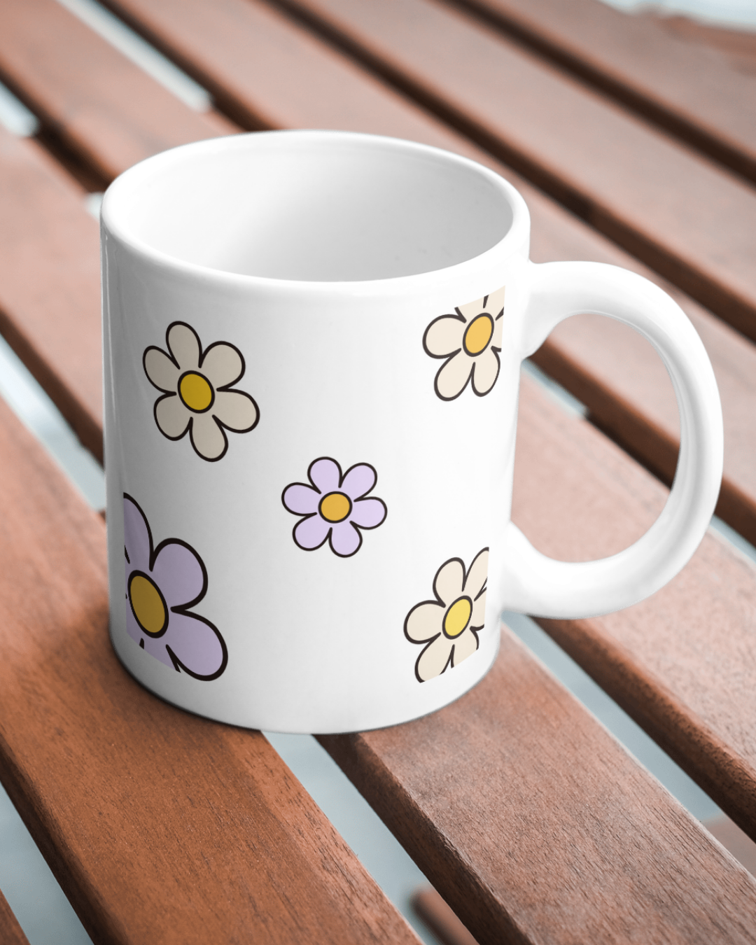 Tazas Florales