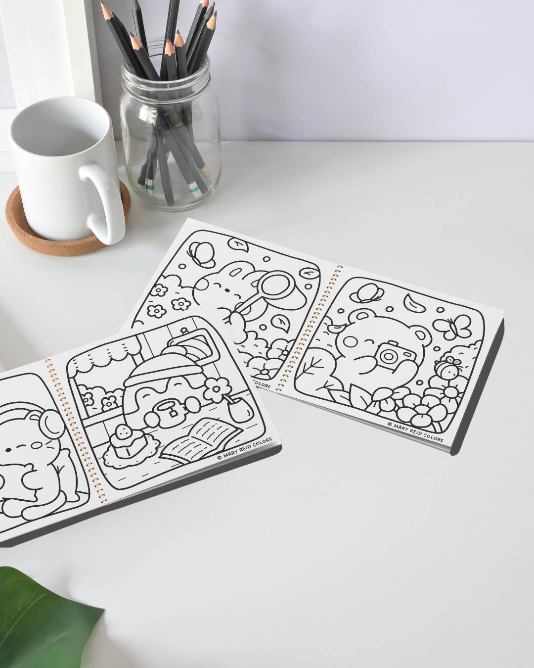 Kawaii & Chill - Libro Colorear