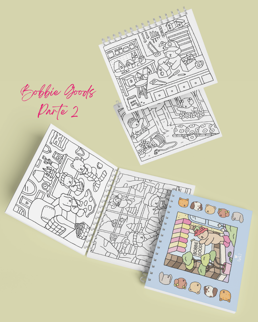 Bobbie Goods - Libros para colorear