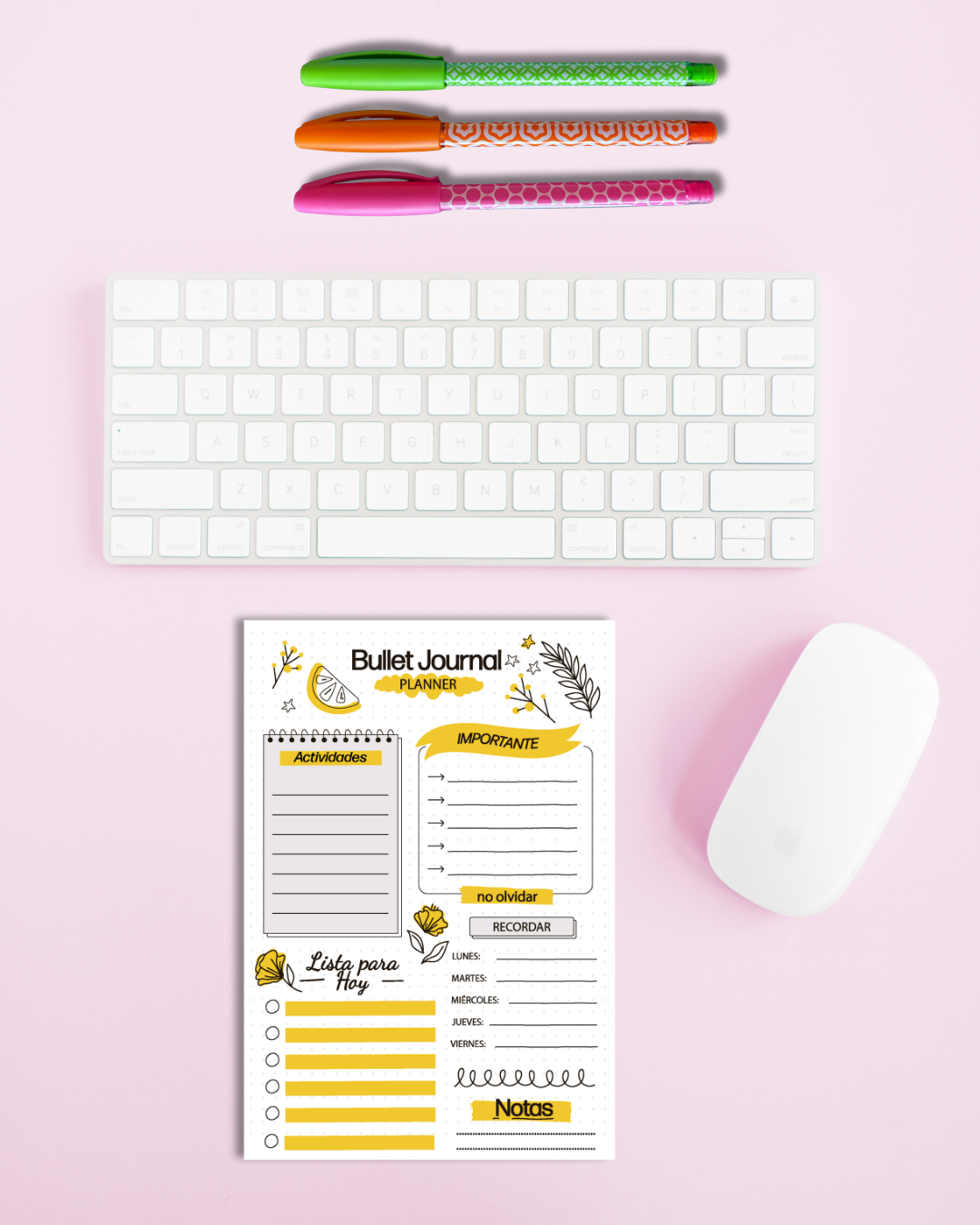 Lemon Star - Paper Pad