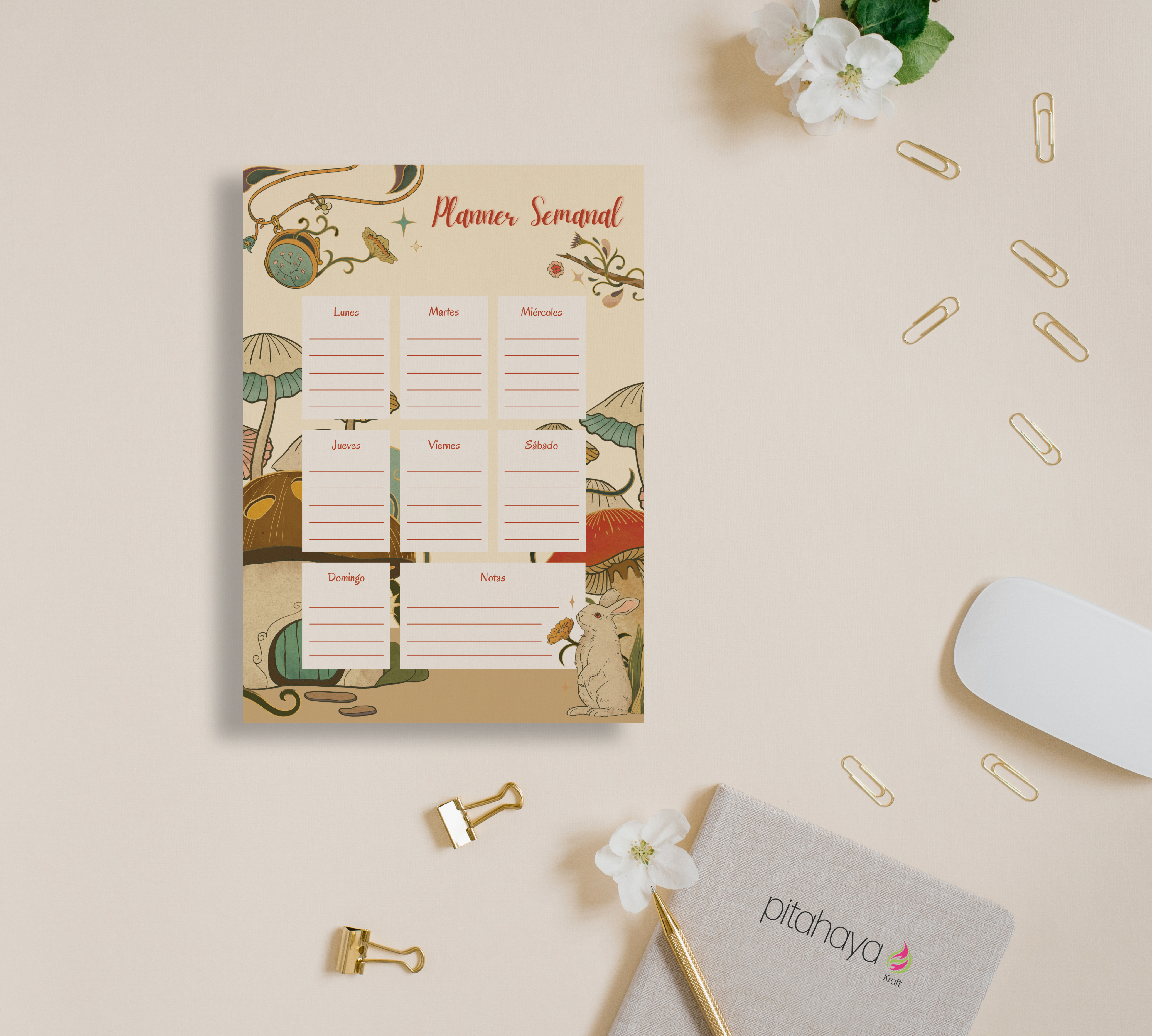 Mushroom Magic - Paper Pad